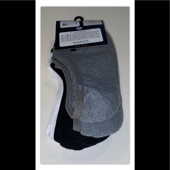 Vans No Show Socks 3Pair Men 9.5-13 White Black Gray w Logo & Checkerboard Skate - Picture 11 of 12